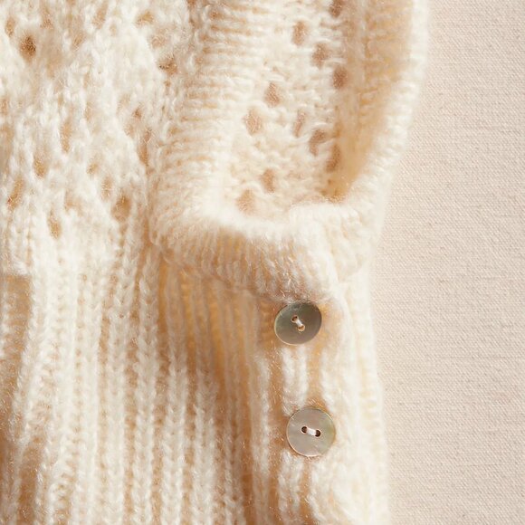 Cozy Pointelle Balaclava - Picture 2 of 3